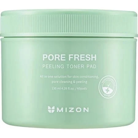 Mizon Pore Fresh Disques Exfoliants AHA BHA PHA - 60 pièces