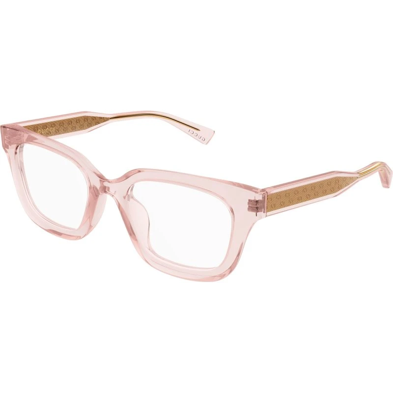 Gucci GG2067OL-007 : Lunettes de vue carrées en acétate rose