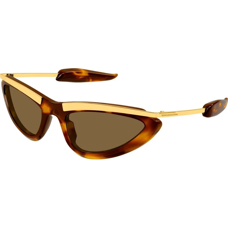 Bottega Veneta BV1477S-003 Lunettes de Soleil Cat Eye pour Femme