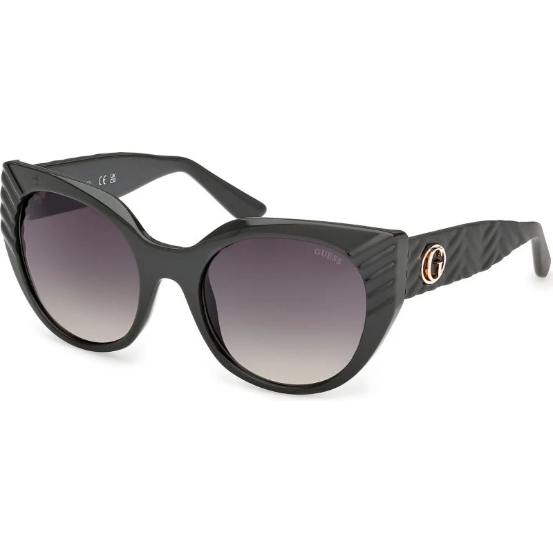Guess GU00255 96P Lunettes de soleil Cat Eye Vert