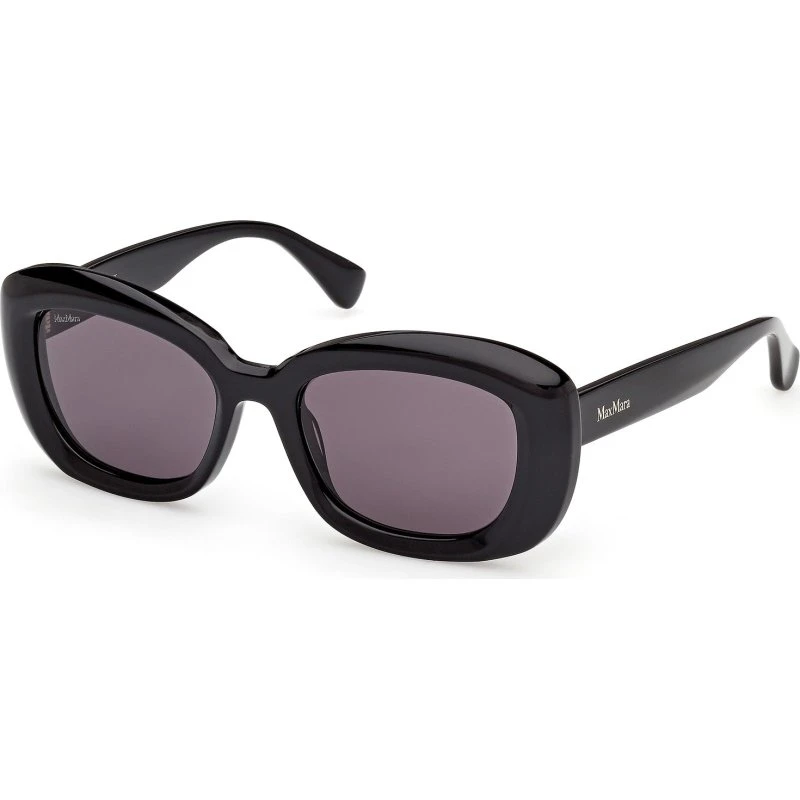 Max Mara MM0170 Elizabeth Lunettes de Soleil Rondes Noires