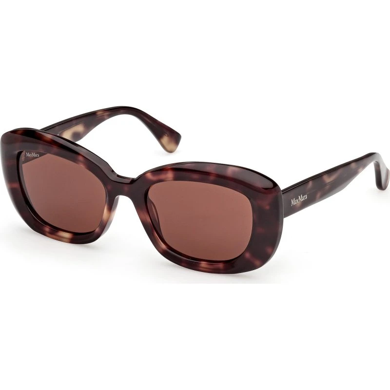 Max Mara Lunettes de Soleil Elizabeth MM0170 Marron Ronde