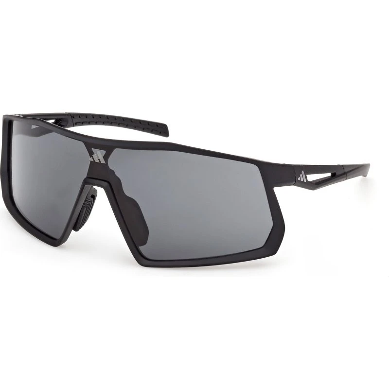 Lunettes adidas Sport SP0123 noires avec verres fumés