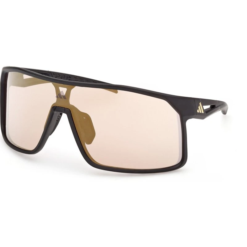 Lunettes adidas Alkator Noires avec Verres Miroir Marron