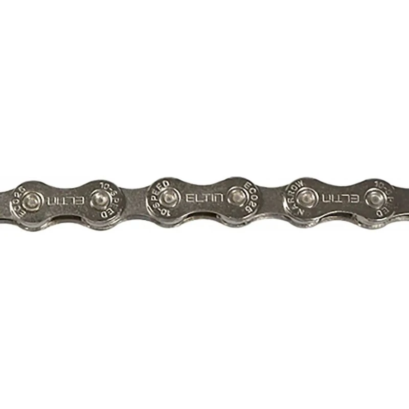 Eltin X10v Chaîne 10 vitesses 114 maillons argent
