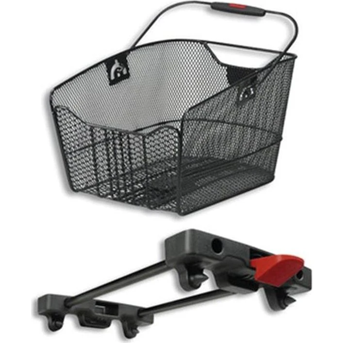 Klickfix Citymax Racktime 24L Panier Arrière Noir