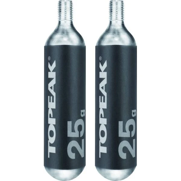 Topeak Cartouches CO2 25g (2) Noires