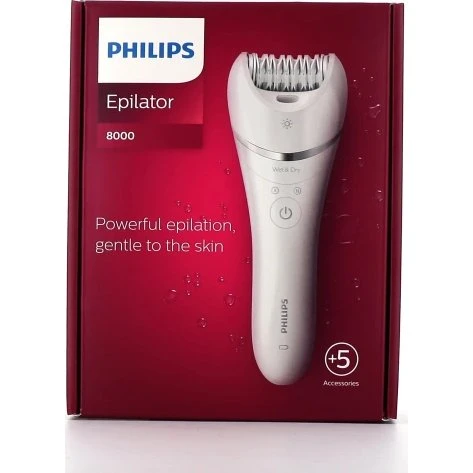 Philips Épilateur Series 8000 Étanche 100%