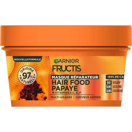 Garnier Fructis Masque Cheveux Réparateur à la Papaye 320ml