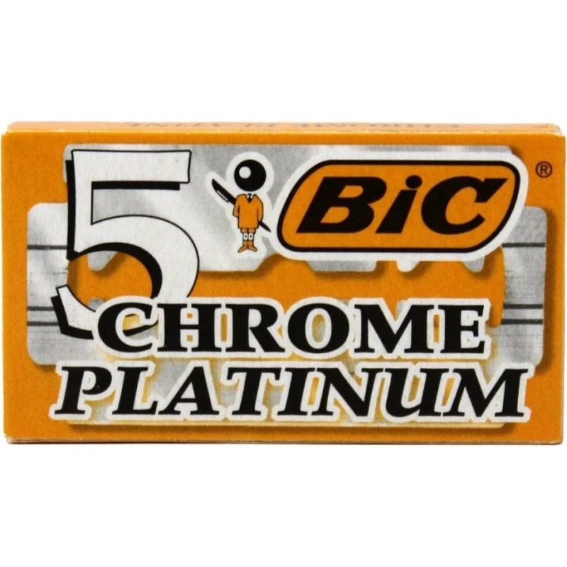 Bic Chrome Platinum - Lames de Rasoir (5 pièces)