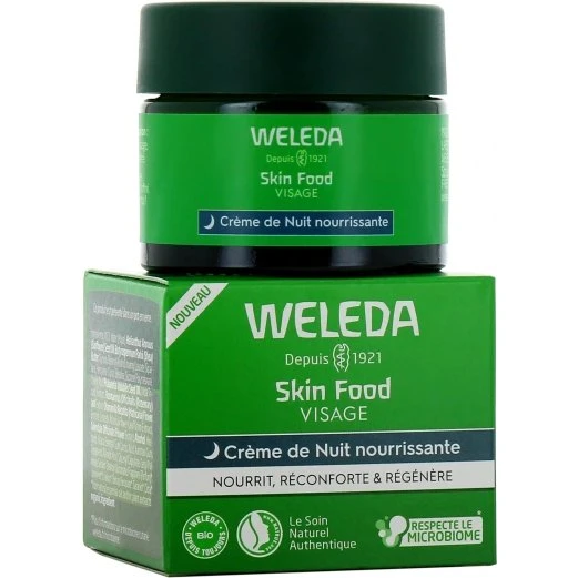Weleda Skin Food Crème de nuit nourrissante Bio 40 ml