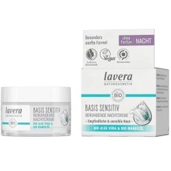 Lavera Crème de Nuit Apaisante Basis Sensitiv 50 ml