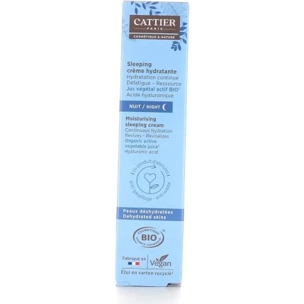 Cattier Sleeping Crème Hydratante 50ml Bio
