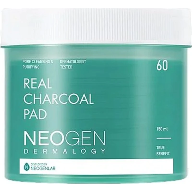 NEOGEN DERMALOGY Real Charcoal Pad 60 disques