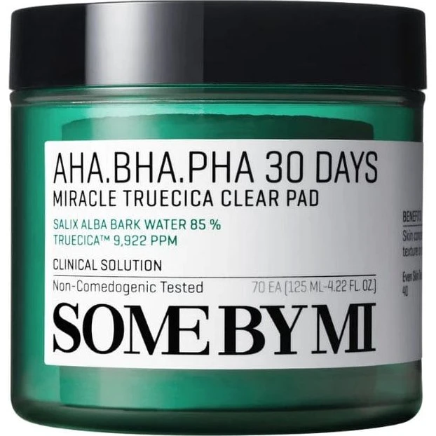 Some By Mi AHA BHA PHA Truecica Clear Pads x70