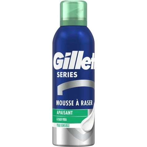 Gillette Series Mousse à raser peaux sensibles 250ml