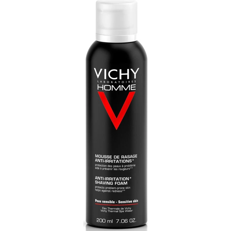 VICHY Homme Mousse à Raser Anti-Irritations 200 ml
