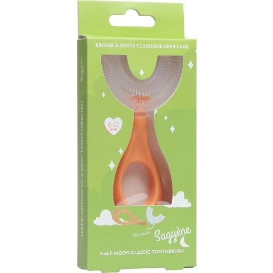 Sagyène Brosse à Dents Demi-Lune 6-12 Ans