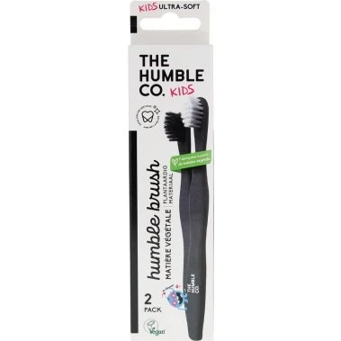 The Humble Co. Kids Brosses à Dents Végétales x2