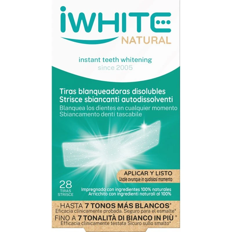 Iwhite Natural - Bandes Blanchissantes Désolvables X28