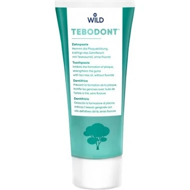 Tebodont Dentifrice Huile d'Arbre à Thé Sans Fluor 75 ml