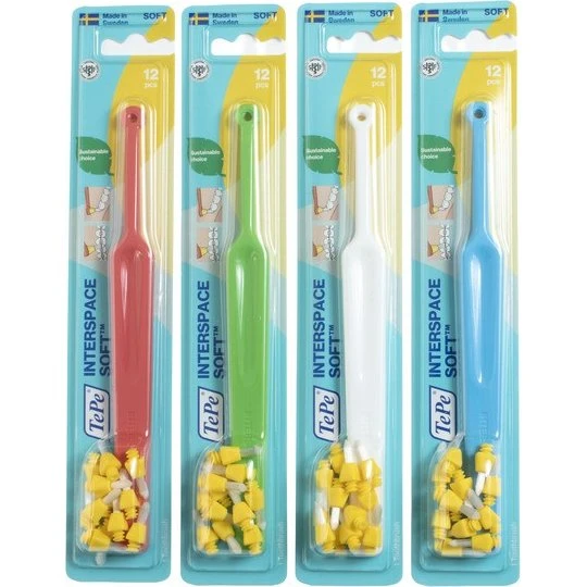 TePe Interspace Souple 12 Têtes Mono Touffe