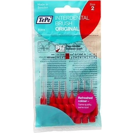TePe Brossettes Interdentaires 0,5 mm x 8