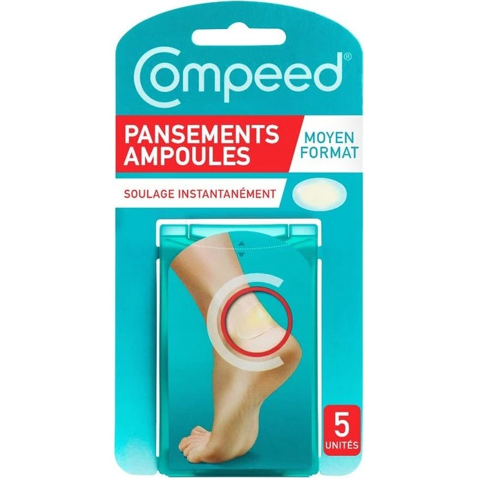 Compeed Pansements Ampoules Moyen 5 Unités
