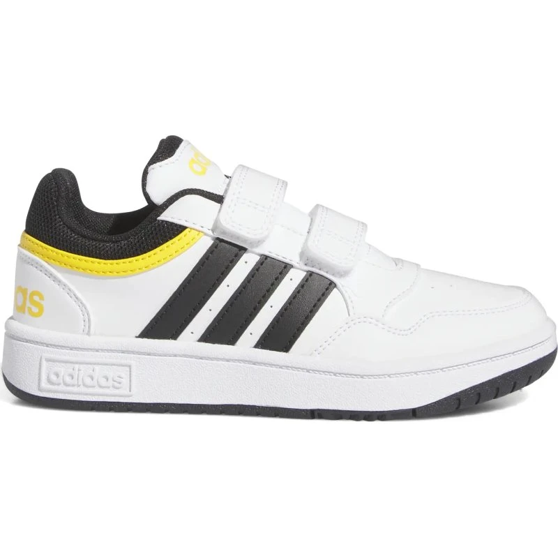 adidas Hoops Mid 3.0 Baskets Enfant Blanc