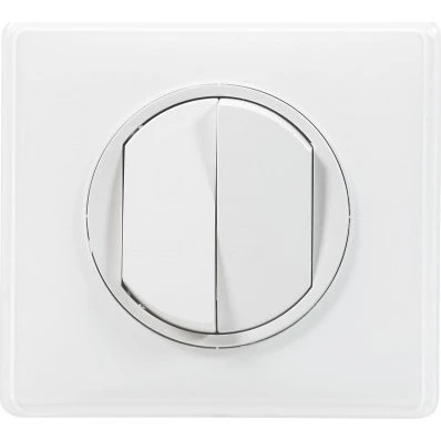 Legrand Céliane Double Interrupteur Va-et-Vient 10A Blanc