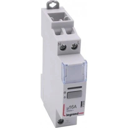 Legrand LEG92710 Télérupteur unipolaire silencieux 16 A 1 module