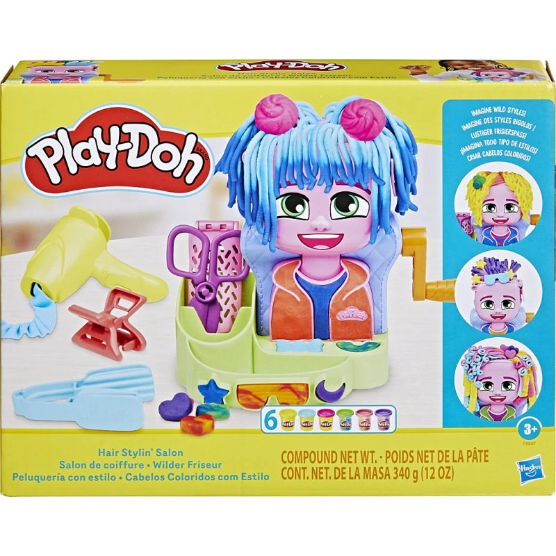 Play-Doh Salon de coiffure - Coffret pâte à modeler