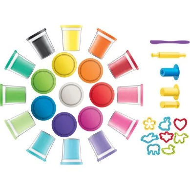 Maped Creativ Pat'Dough - Set 20 Pots + 12 Accessoires