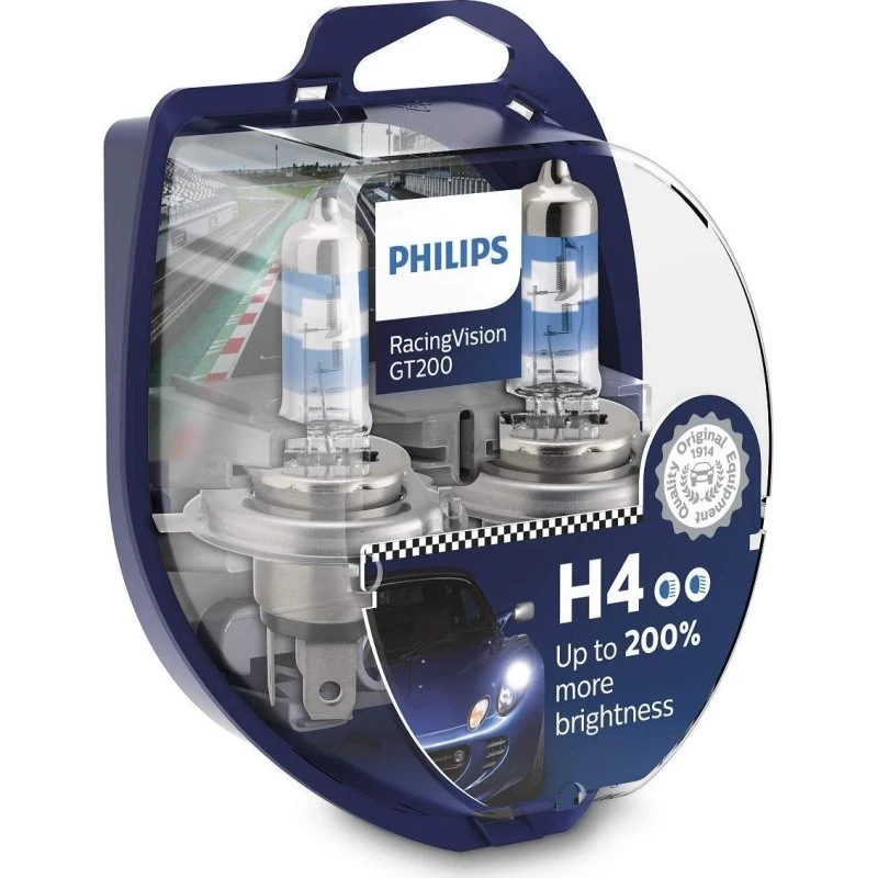 Philips RacingVision GT200 H4 12342RGTS2
