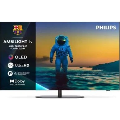 Philips 55OLED810 OLED 4K UHD 139 cm Gris métal