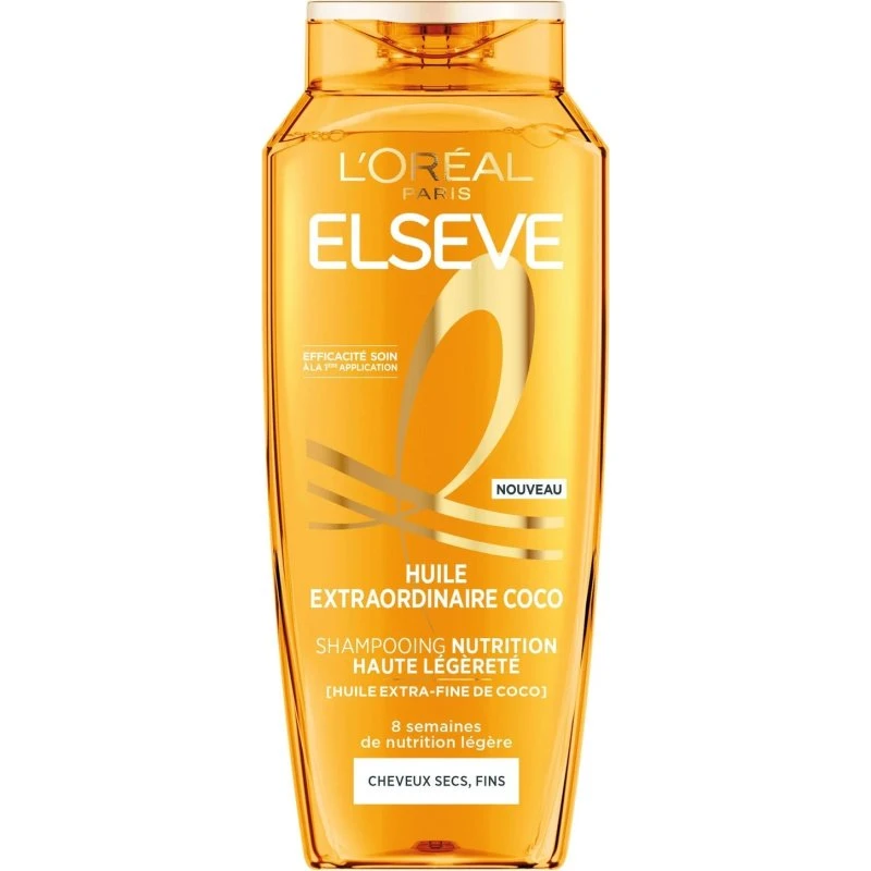 L'Oréal Paris Elseve Huile Extraordinaire Coco Shampoing 250 ml