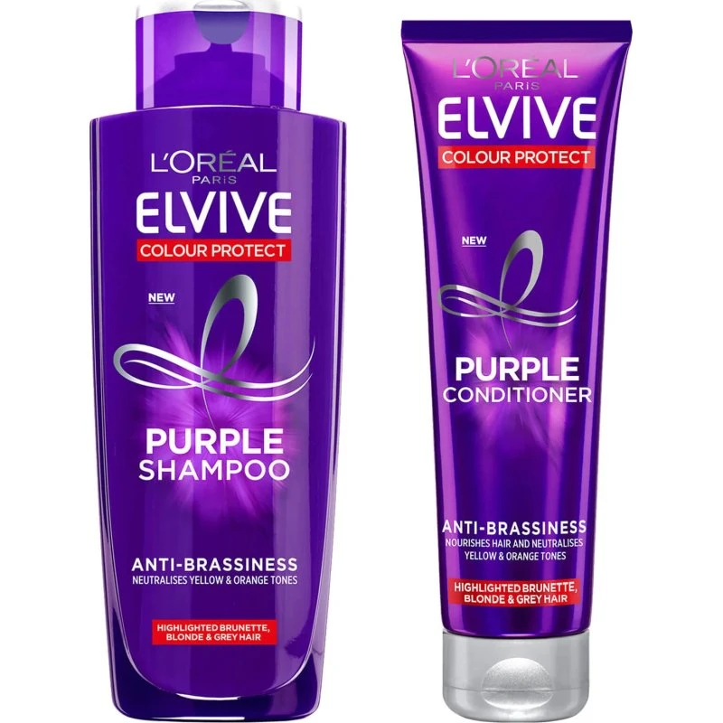 L'Oréal Paris Elvive Colour Protect Set Shampooing & Après-Shampooing Violet 200ml