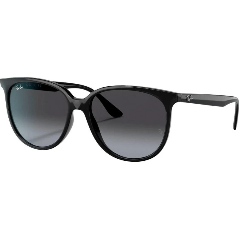 Ray-Ban RB4378 Lunettes de Soleil Noire Gris Gradient 54