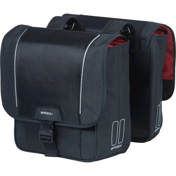 Basil Double Sacoche Sport 32L Noir