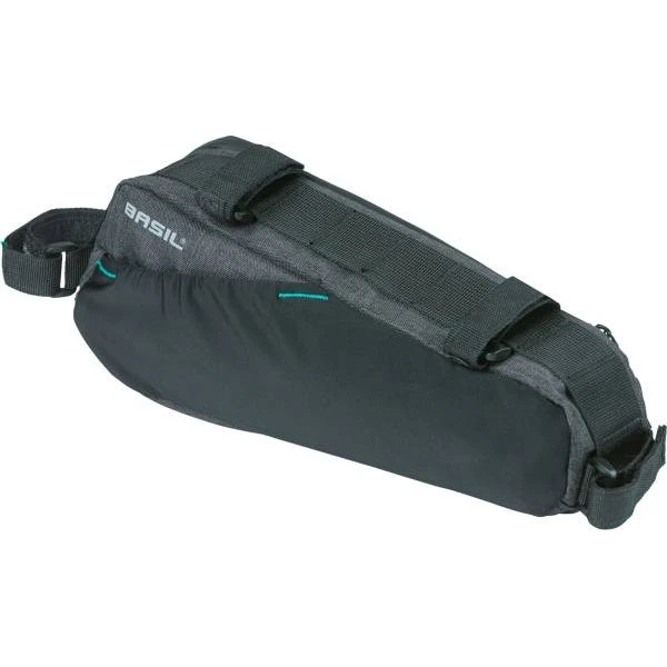 Basil Discovery 365D Sacoche de Cadre M 1.8L Noir Melee