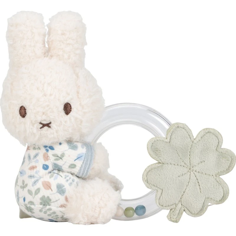 Little Dutch Miffy Lucky Leaves - Anneau Hochet