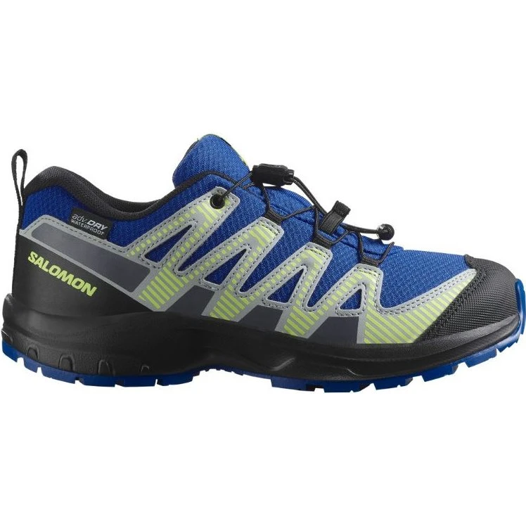 Salomon XA PRO V8 WP Junior - 31 à 39 - Nautbl/Black/Sh Grn