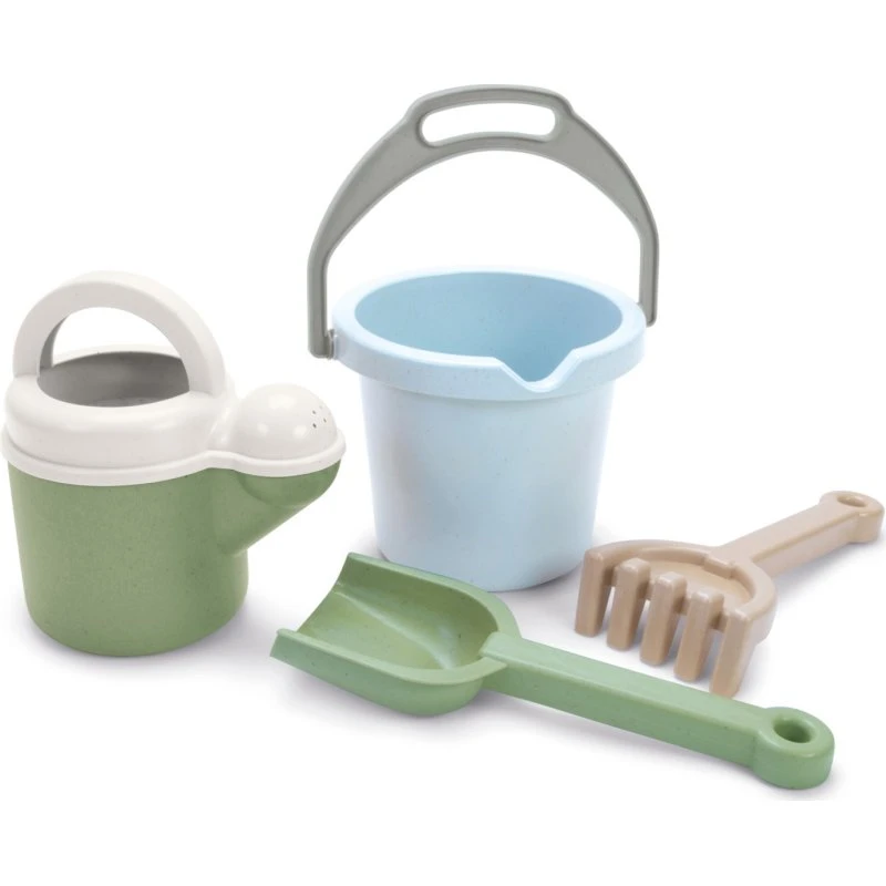 Dantoy Jouets de plage en bioplastique vert (4 pièces)