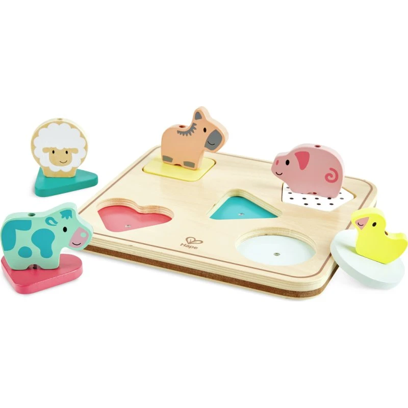Hape Puzzle Sonore Animaux de la Ferme
