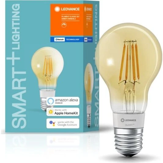 LEDVANCE Smart+ Filament E27 6W blanc chaud 2400K