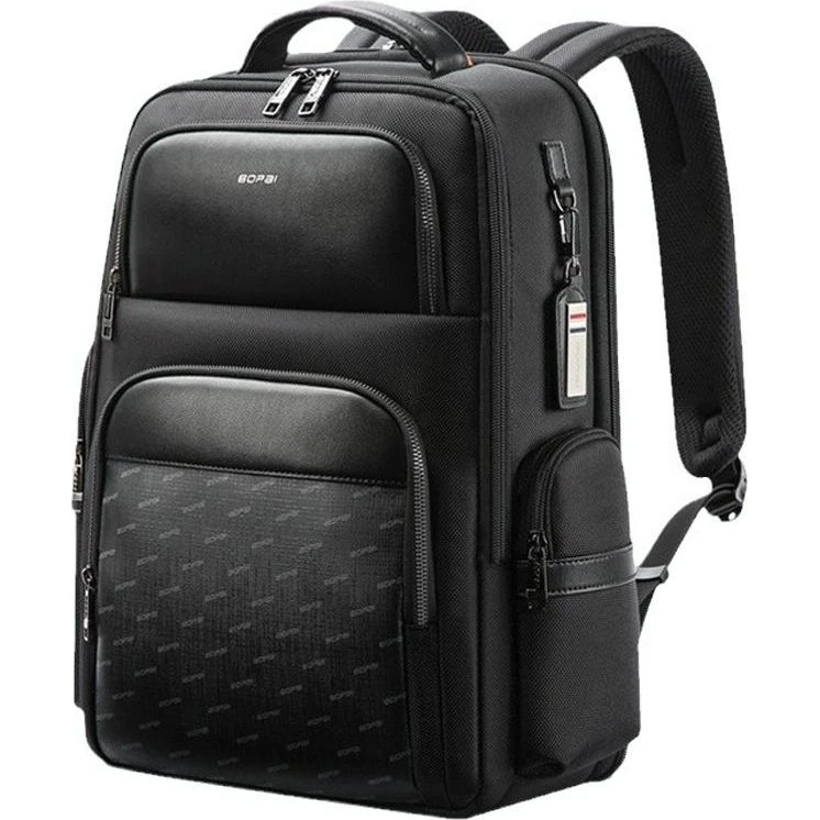 BrandX Sac À Dos Ordinateur 15,6" Imperméable USB-C Noir