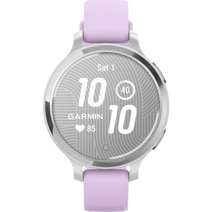 Garmin Lily 2 Active Silver 38 mm Silicone Lilas