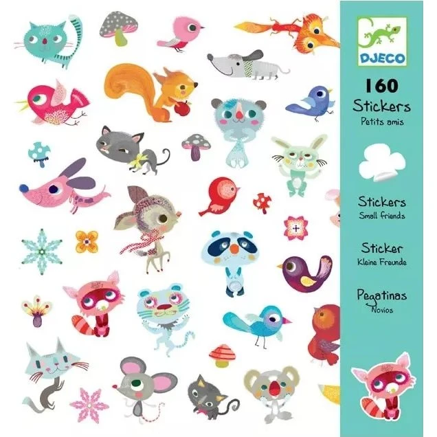 Djeco 160 Stickers Petits Amis