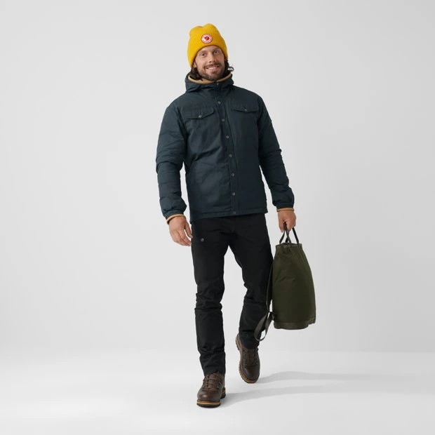 FJÄLLRÄVEN Greenland No. 1 Down Jacket M Vert - Gris Foncé