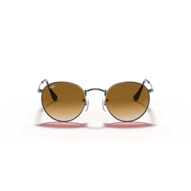 Ray-Ban RB3447N 004/51 Lunettes de soleil rondes métal